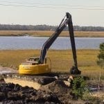 Columbia Nitrogen - Pontoon Excavator 2