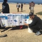 Connor with sponsor poster