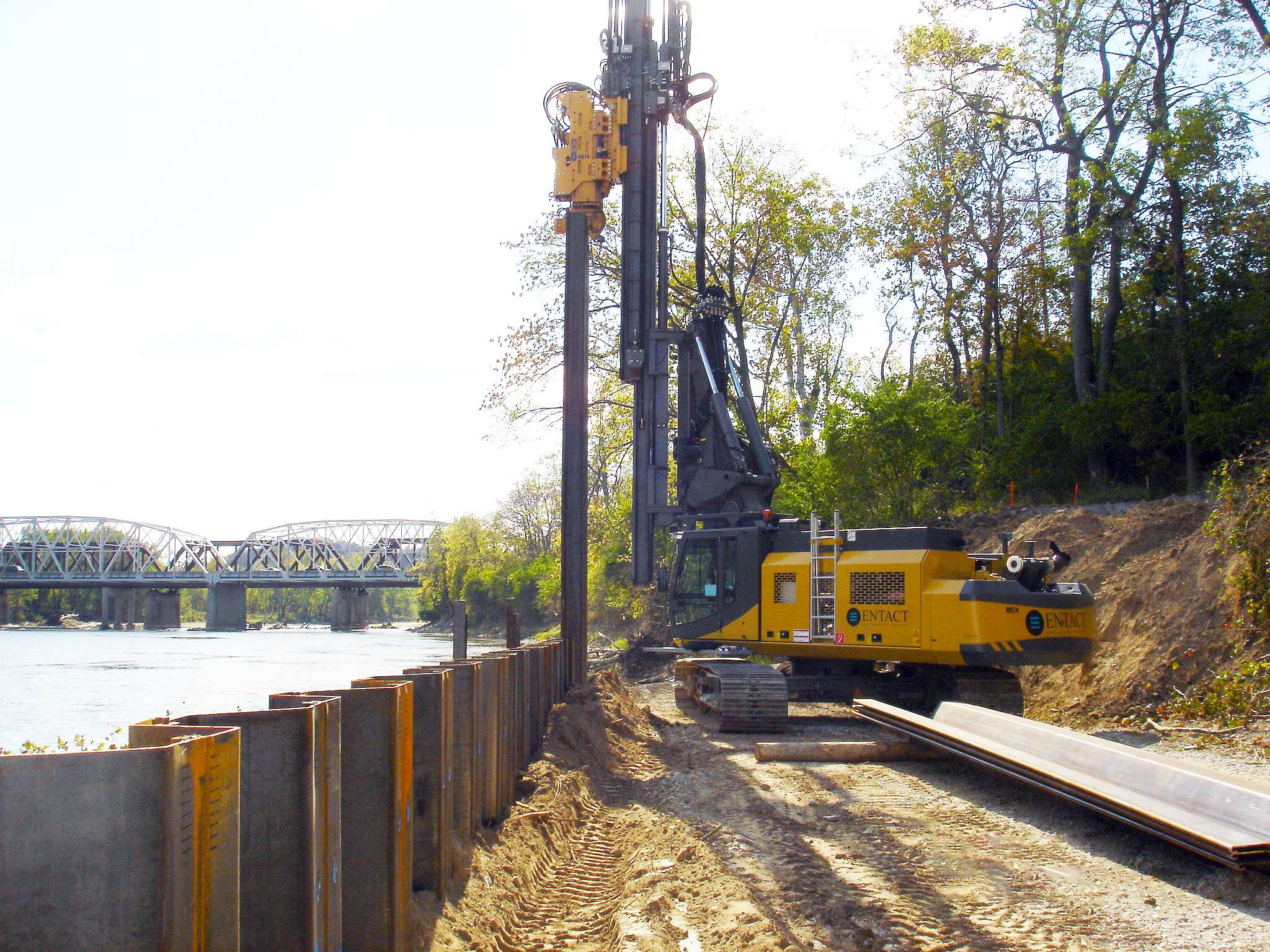 Shoreline Steel Sheet Install
