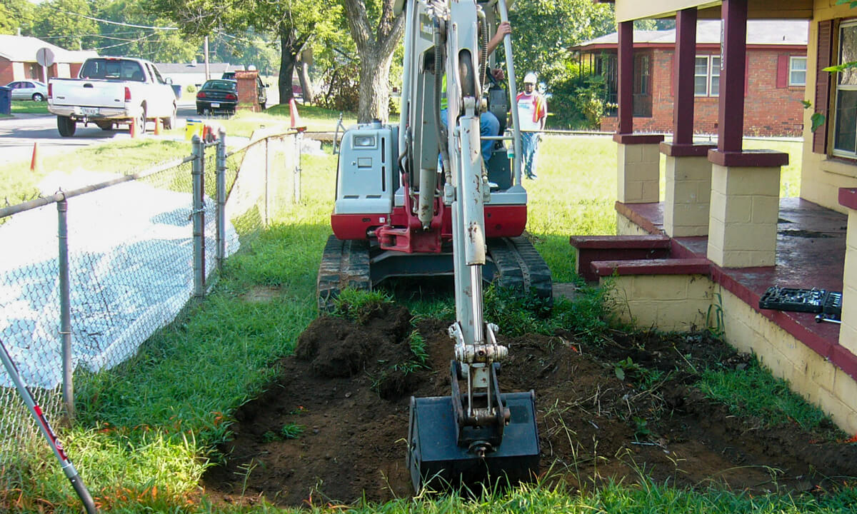 residential home job site