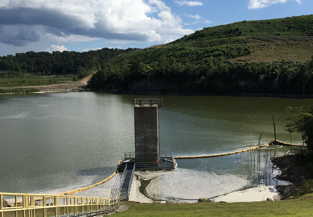 coal ash landfill water treatment
