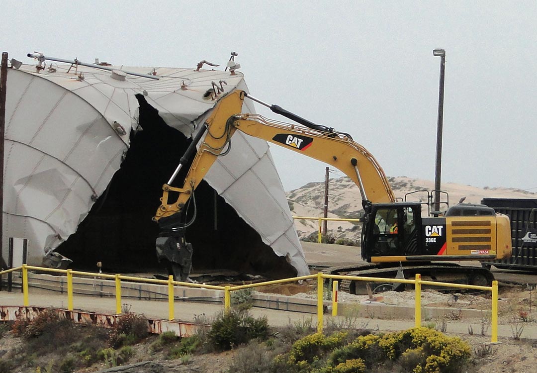 demolition of existing structures