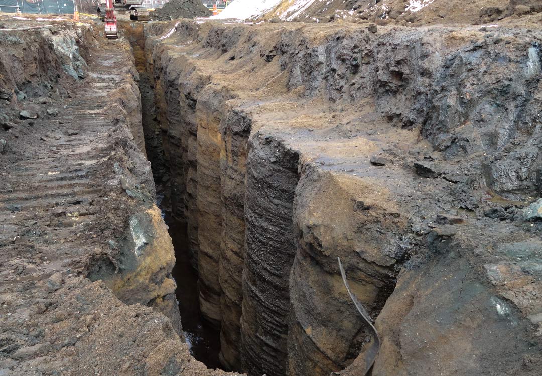 geotechnical construction barrier slurry wall