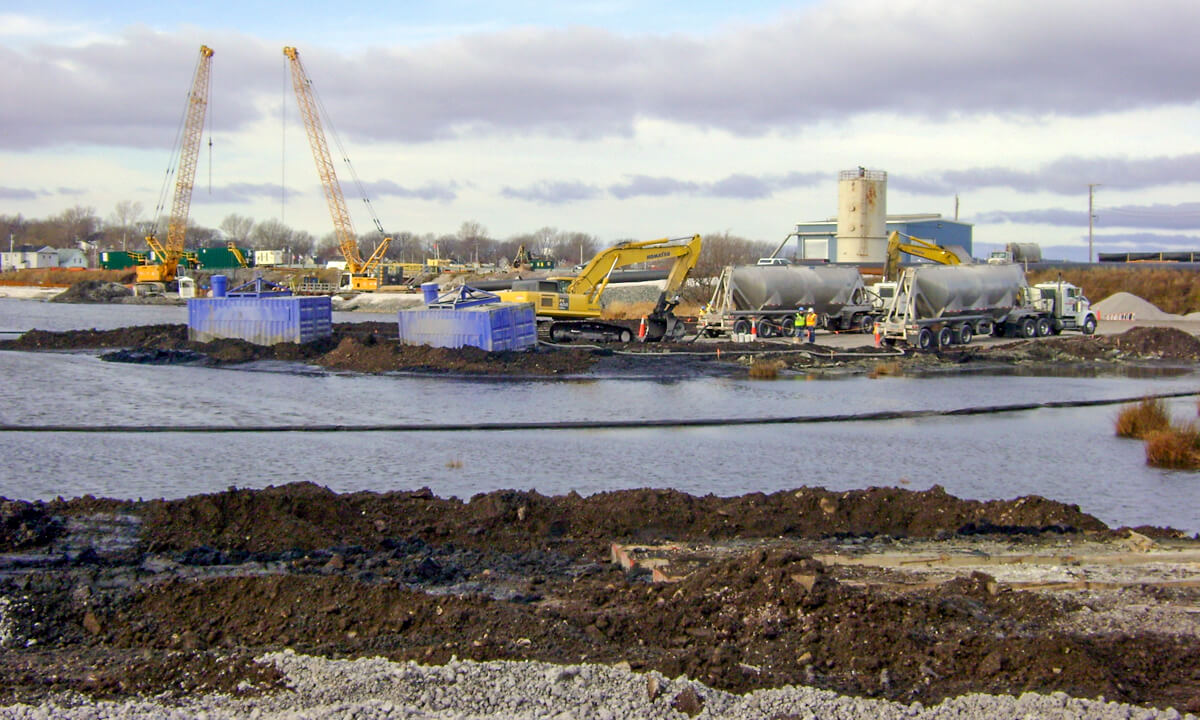 ground remediation project