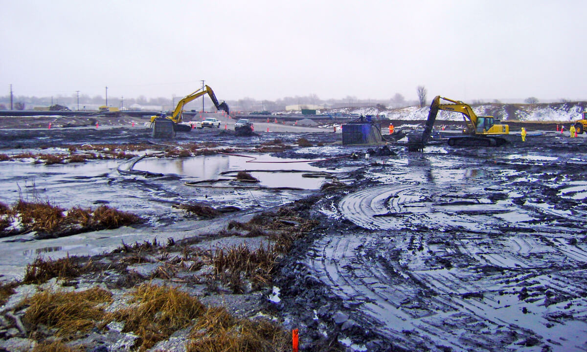 coal ash impoundment